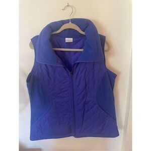 Columbia Women's Blue Quilted Vest